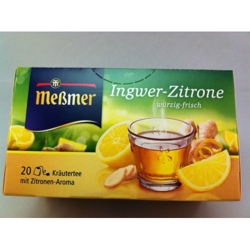 Meßmer Messmer Ginger LemonTea Flavor